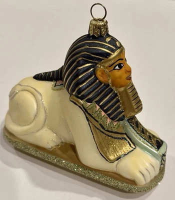 Vintage Polonaise Kurt Adler Komozja Egyptian Sphinx Ornament AP1507 - Image 1 of 4