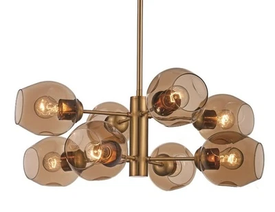 Trans Globe Lighting PND-2125 Clusters 8 Light 26"W Pendant - Gold - Image 1 of 4