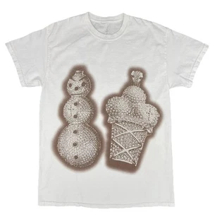 Cactus Jack X Verzuz TM 1017 Young Jeezy Gucci Mane Shirt Snowman Ice Cream ATL - Picture 1 of 5