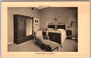 Antique Postcard Palace-hotel Suite, Bruxelles 1910 Bruxelles, Belgium 1910s - Picture 1 of 2