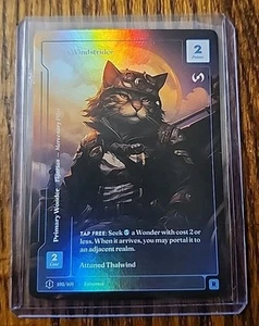 Wonders Of The First: Existence- Rylan Windstrider RARE Formless Foil 195/401🔥 - Picture 1 of 3