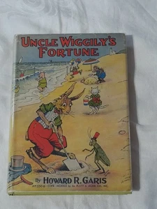 Uncle Wiggily's Fortune Howard Garis HC Book Platt & Munk Elmer Rache 1942 W/DJ - Bild 1 von 13