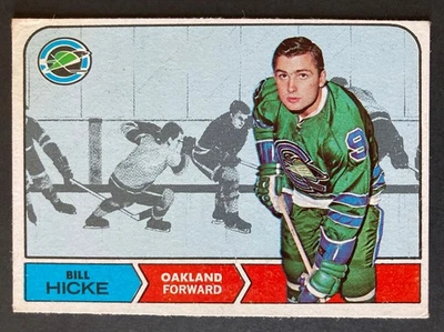 Bill Hicke 1968-69 Topps #86 - Oakland Seals *B8* - Image 1 of 2