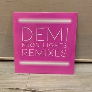 DEMI LOVATO NEON LIGHTS REMIXES PROMO 10 TRACKS 2013 BRAND NEW SEALED - Picture 1 of 2
