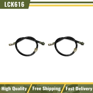 Fits 15065109 15065110 Front 2PCS Centric_WT Brake Hydraulic Hose - Picture 1 of 4