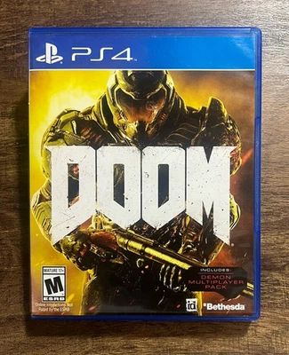 Disco Doom (Sony PlayStation 4, PS4, 2016) Excelente Estado Foto 1 de 3