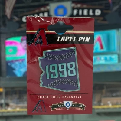 Arizona Diamondbacks 2025 City Connect Serpientes Pin Chase Field Exclusive 1998 - Image 1 of 3