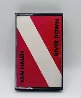 Van Halen - Diver Down Cassette Tested Rock Band Eddie/David Lee Roth (M5 3677) - Image 1 of 4
