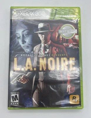 L.A. Noire Microsoft Xbox 360 Brand New Factory Sealed - Rockstar Games Hits - Image 1 of 3