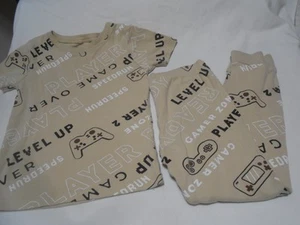 CARTER'S SIZE 6/6A PLAYER GAME OVER SNUG FIT PAJAMA SET 2 PCS PJ'S UNISEX - Picture 1 of 11