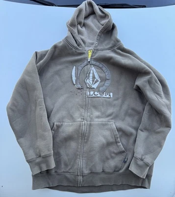 Volcom Skate Zip Hoodie Sweatshirt XL Y2K Streetwear Surf - Image 1 of 4
