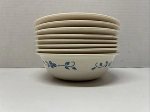 Lot Of 8 Corelle Blueberry Bouquet 6-1/4” Cereal/Desert Bowls - Hard To Find - Picture 1 of 4