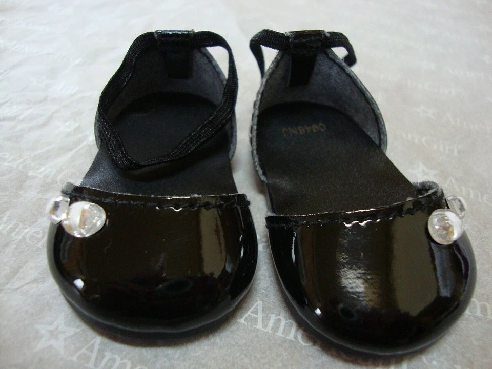 Ropa Muñeca American Girl ZAPATOS NEGROS de Let It Snow Invierno Foto 1 de 1