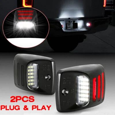 Luz de matrícula LED para Toyota Tacoma 2005-2015 2000-2013 Toyota Tundra EE. UU. Foto 1 de 4