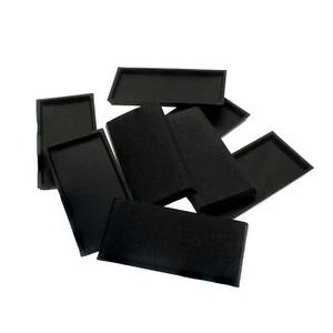 Bases modelo plástico Wargaming rectangular + imán para miniaturas de mesa, D&D - Imagen 1 de 4