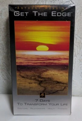 Anthony Tony Robbins Get The Edge 7-Day Program VHS Tape New Sealed - Image 1 of 2