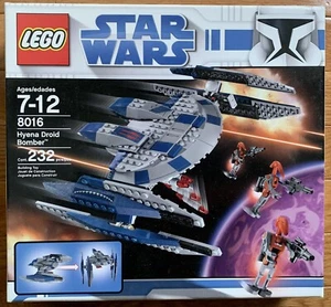 LEGO Star Wars 8016: Hyena Droid Bomber LEGO Retired Hard to Find Set Brand New! - Picture 1 of 4