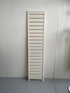 162.5cm x 35/38cm white tall Wooden Staples ladderax 2 foot room divider ladder - Picture 1 of 10