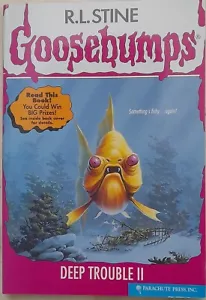 FREE SHIPPING - Goosebumps #58: Deep Trouble II by R. L. Stine - Picture 1 of 1