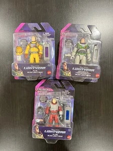 Buzz Lightyear Movie XL-12 und XL-09 Crystal Grade Pixar 5" Figur und Buzz FIG - Bild 1 von 8