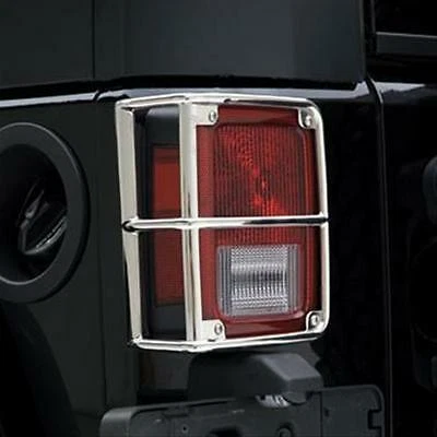 Luz trasera Smittybilt para Jeep Wrangler (JK) 07-14 Euro acero inoxidable 8465 Foto 1 de 4