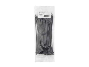 1000 total Monoprice Cable Tie - 8 Inch - Black (100pcs/Pack) - new - lot of 10! - Bild 1 von 1