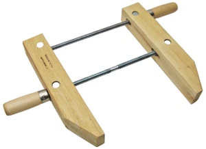 Abrazaderas de trabajo de madera de 12" Abrazadera de tornillo de mano de madera de 8-1/2 pulgadas de ancho x 5-1/2 pulgadas de profundidad - Imagen 1 de 1