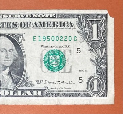 1950 February 20 ( E 19500220 C ) Birthday Note $1 One Dollar Bill - Image 1 of 3