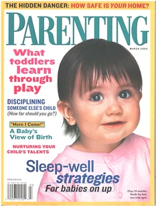 PARENTING Magazine March 2000 Bedtime Solutions Disciplining Other Kids Learning - Picture 1 of 3