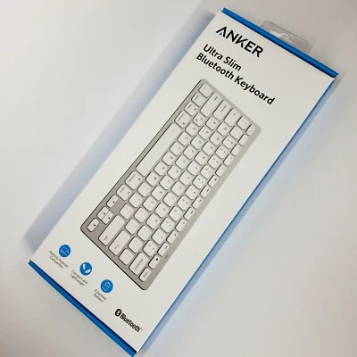 ANKER ULTRA SLIM BLUETOOTH KEYBOARD New SEALED Apple Android Extended Battery - Image 1 of 4