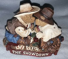 Boyds bears and friends western cowboys Themed johnny and Wayne with the box