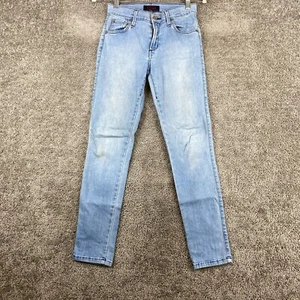 James Jeans James Twiggy Ankle Women's Size 25 Blue Light Wash Denim Low Rise - Picture 1 of 14