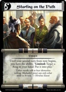 Legend of the Five Rings L5R CCG SoD Seeds of Decay Starting on the Path - Picture 1 of 1