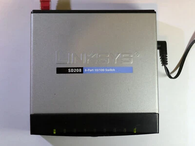 Linksys SD208 v1.1 8 Port 10/100 Ethernet Switch - Image 1 of 4
