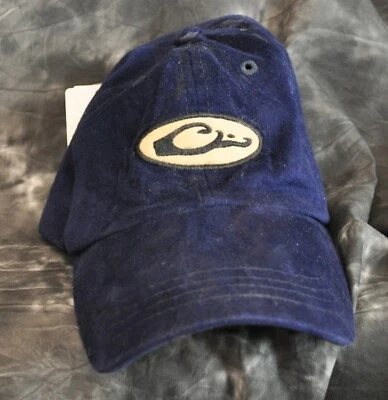 Drake Waterfowl Blue Brushed Cotton Adjustable Back Cap - with tags - Image 1 of 2