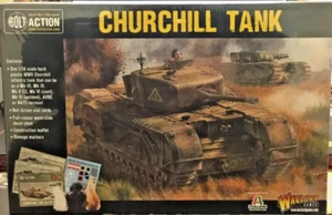 British Churchill Tank - Bolt Action - Warlord Games - New in Box - Picture 1 of 2
