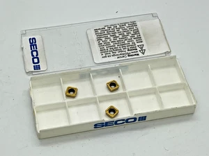 Inserti in carburo Seco SPGX0602-C1 T400D nuovi - quantità 3 - Foto 1 di 2
