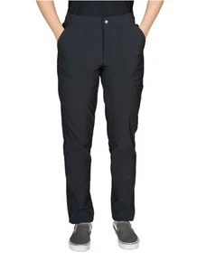 Columbia Black Straight Leg Active Fit Lined Pants Size 10 NWt - Picture 1 of 12