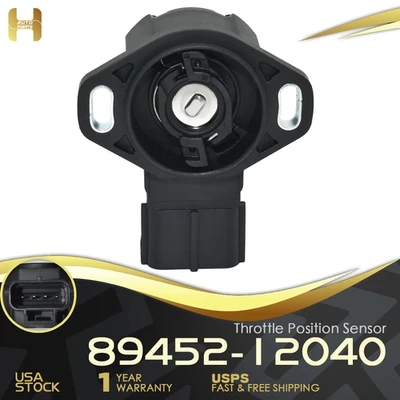 89452-12040 Throttle Position Sensor TPS For 1990-1995 Toyota Camry 4Runner T100 - Image 1 of 4