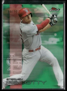 Stephen Piscotty 2016 feinster grüner Refraktor #97 SN St Louis Cardinals - Bild 1 von 2