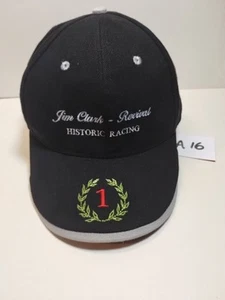 Jim Clark-Revival Historical Racing Formel schwarz/grauer Besatz Hockenheimring Kappe - Bild 1 von 6