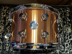 DW 8" x 14" Performance Series Copper Snare Drum - Picture 1 of 6