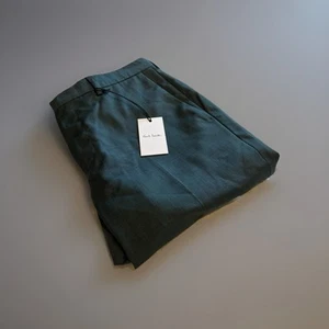 Pantalón Paul Smith 15% mohair. 30w 32l, Slim. Verde oscuro. Italia. PVP £375 - Imagen 1 de 9