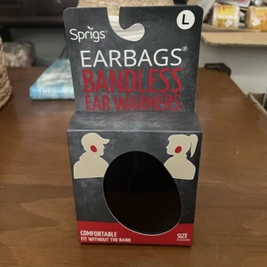 Sprigs Earbags Bandlose Ohrenwärmer Schwarz Thinsulate Flex Isolierung Größe Large - Bild 1 von 3