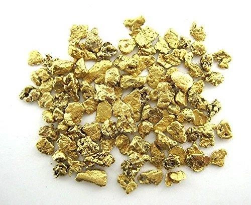Alaskan Yukon BC Gold Nuggets 4-12 Malla 10 GRAMOS LOTE MIXTO DE COPOS DE ORO Foto 1 de 3