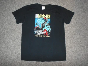 2014 HALLOWEEN BLINK 182 TALES TO ROT YOUR BRAIN CAMISETA DE GIRA GRANDE PARA HOMBRE - Imagen 1 de 2