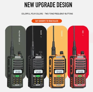 BAOFENG UV-98 PRO 18W WALKIE TALKIE VHF/UHF DUAL BAND TWO WAY RADIO AUTHENTIC DE - Bild 1 von 24
