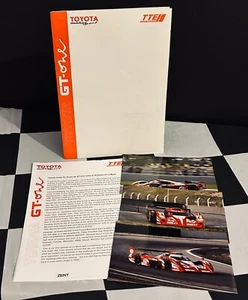 TOYOTA MOTORSPORT GT-ONE 1998 LE MANS 24 HOURS TEAM PRESS PACK KIT + 3 PHOTOS - Picture 1 of 7