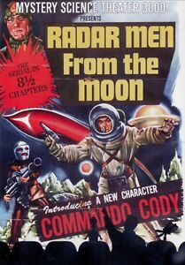 Mystery Science Theater 3000 - Radar Men From The Moon Commander Cody DVD RARE!