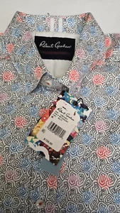 Camisa ROBERT GRAHAM CONSTANCE a medida con botones para hombre talla M multi moderna - Imagen 1 de 23